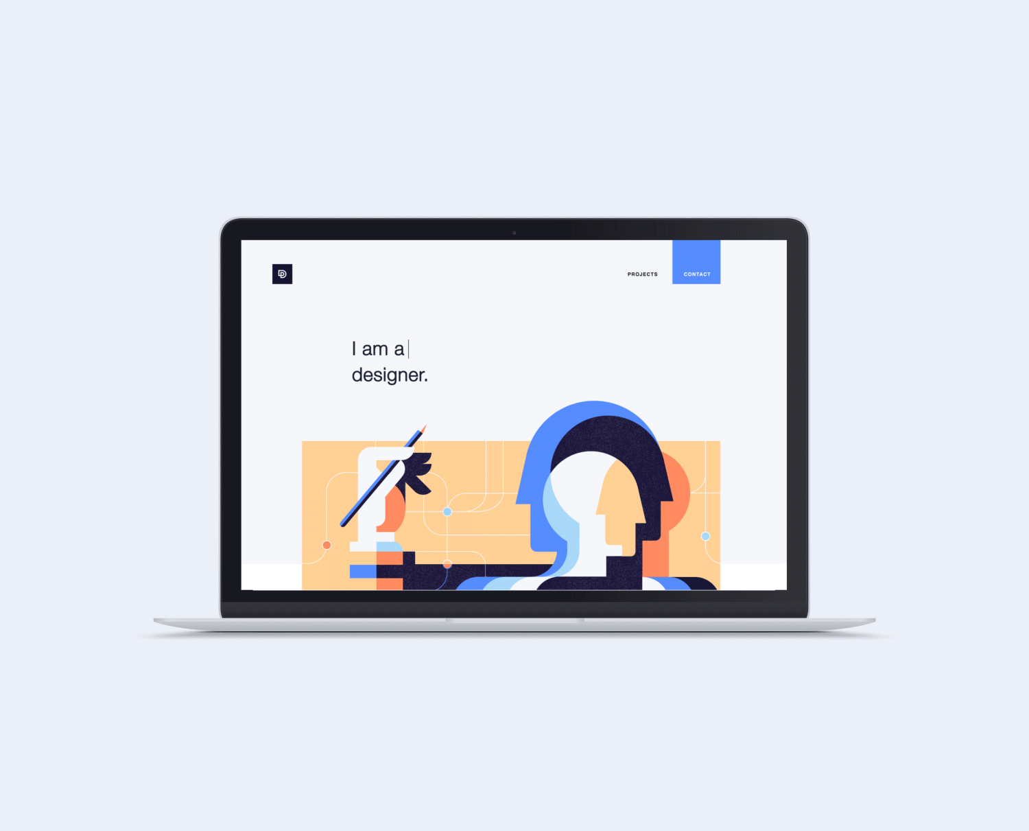 Web App Illustration